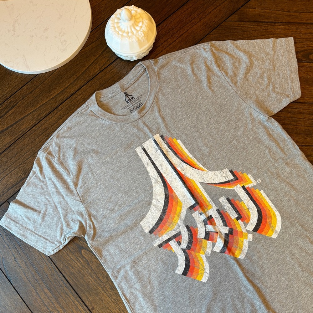 DIFUZED ATARI Asian Graphic T-shirt unisex M NWOT